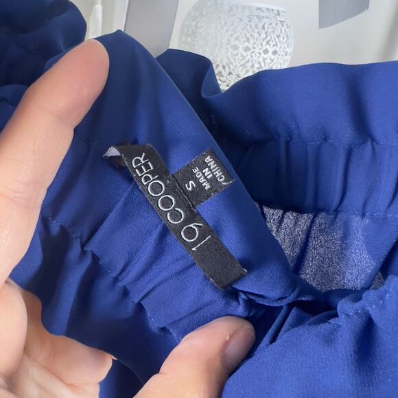 19 Cooper size small blue romper, sexy, playful, date night, picnic #2605 - Picture 3 of 7